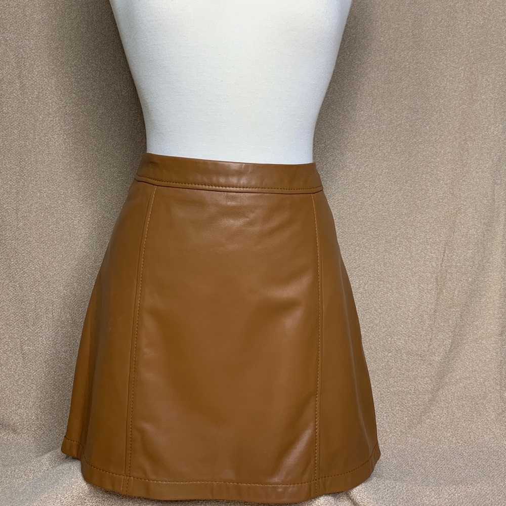 Gianni Bini camel mini shirt